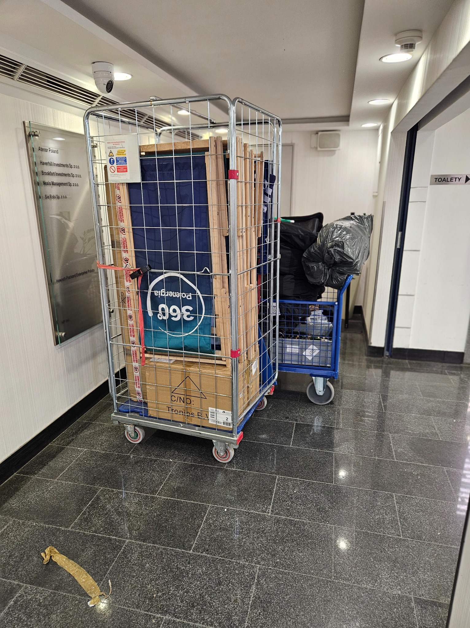 Posiadamy specjalistyczne wózki.