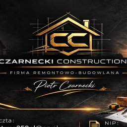 "CC" CZARNECKI CONSTRUCTION Firma Remontowo - Budowlana Piotr Czarnecki - Tapetowanie Mogilno