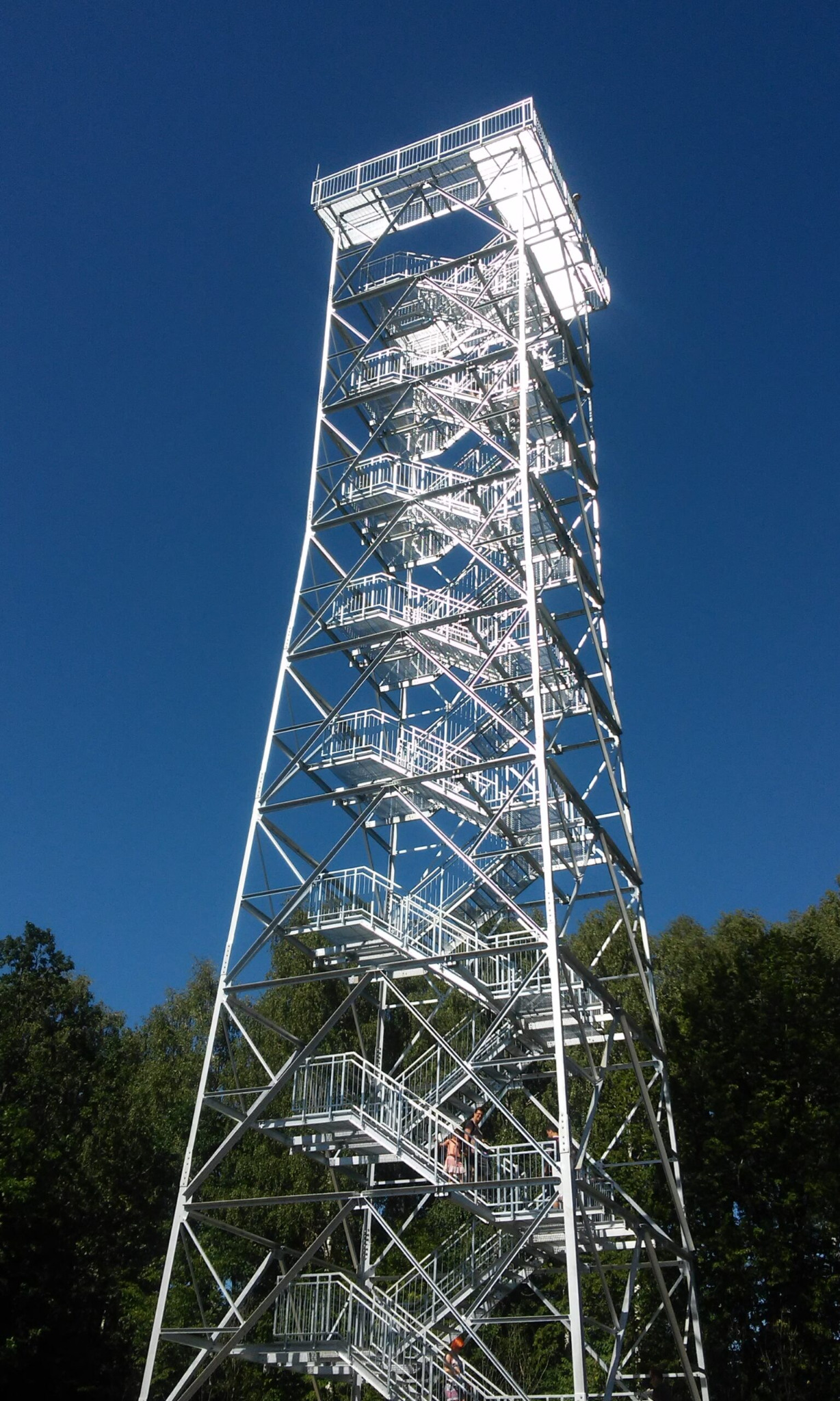 Wieża widokowa. Lokalizacja: Mamerki (woj. warmińsko-mazurskie)