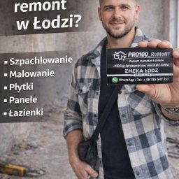 Pro100remont - Szpachlowanie Ścian Ł&oacute;dź