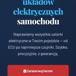 CodeSpliter - Strona internetowa warsztatu elektromechanicznego , czas wykonania projektu 7 dni