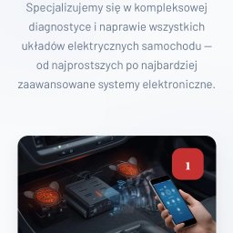 CodeSpliter - Strona warsztatu samochodowego posiada system rezerwacji