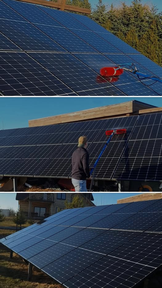 Tak pracujemy – profesjonalne czyszczenie paneli PV bez ryzyka uszkodzeń.