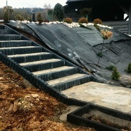 Układanie kostki brukowej Krasne 2