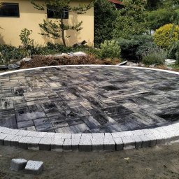 Układanie kostki brukowej Krasne 3