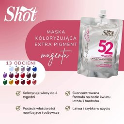Klara Beauty Małgorzata Wołek - Maski koloryzujące, farby, tonery Shot