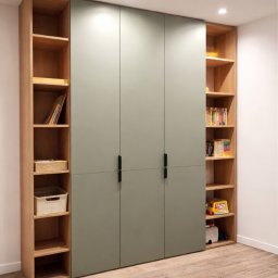 PIOTR STALMACH - Szaf 245x225x45cm Korpus - Dąb Sonoma Front - uni Aloes