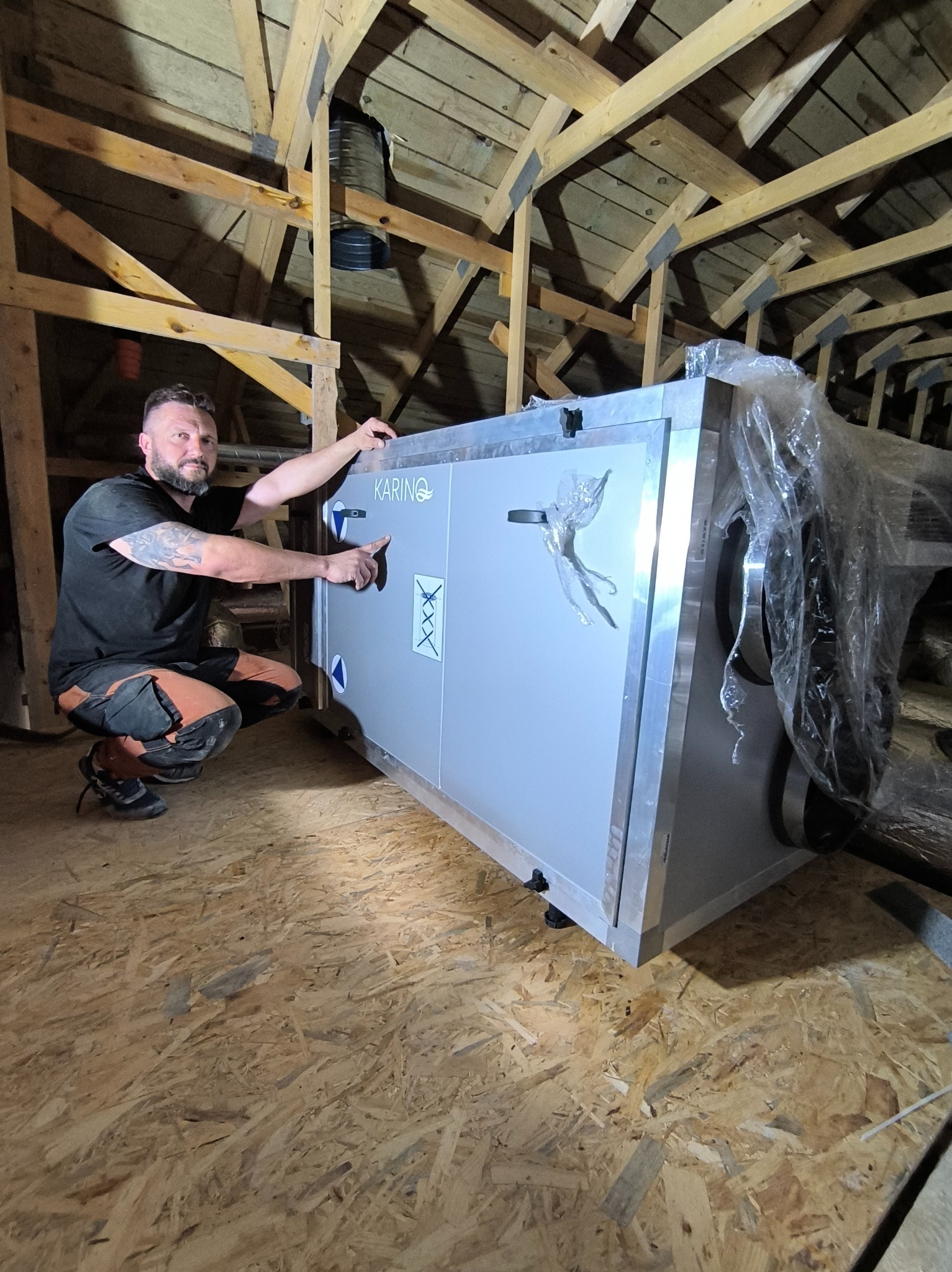 Montaż dużych jednostek