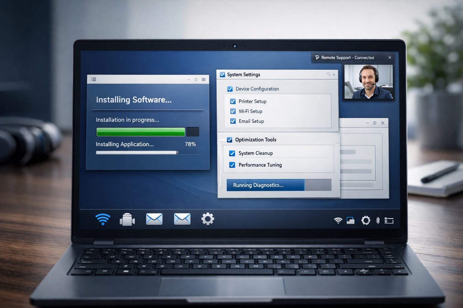 Zdalne konfigurowanie systemów + Projektowanie stron www