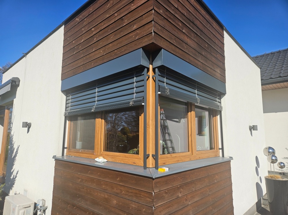 (realizacja) Żaluzje fasadowe C-80 w skrzynce