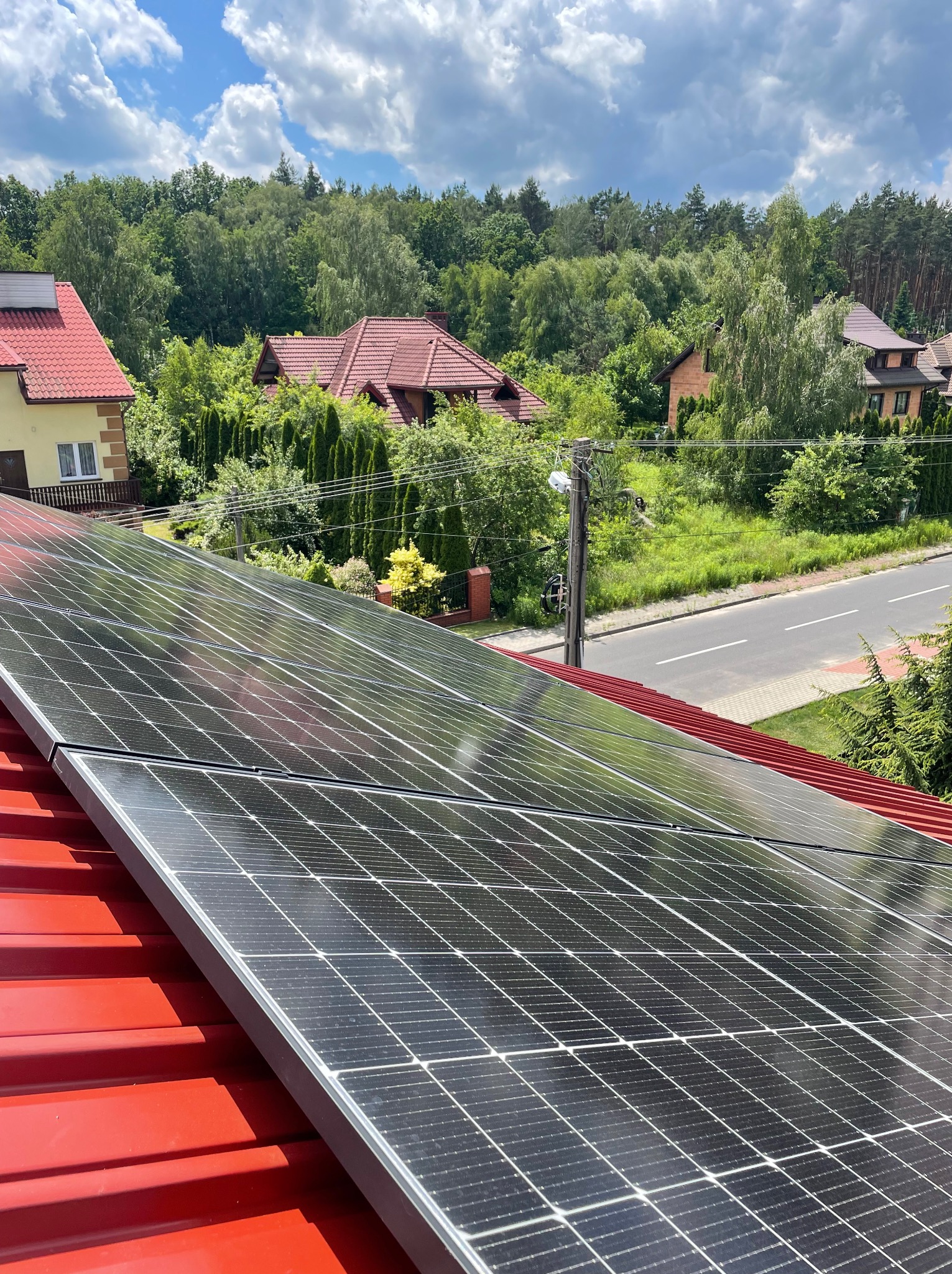 Instalacja 5kWp 500W Jinko Solar FoxESS T5G3