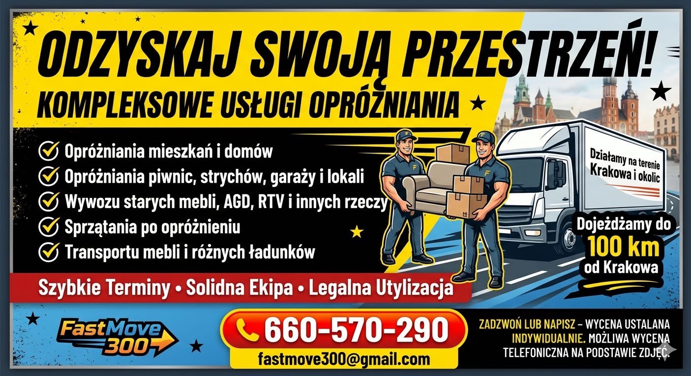 Ekspresowe opróżnienie mieszkań, domów, strychów i piwnic