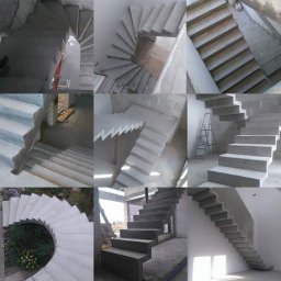Schody betonowe Fran-Bud - Producent Schod&oacute;w Betonowych Sława