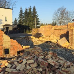 JACEK WANTUŁA Firma Handlowo-Usługowa JAC-KOP - Rozbiórka starego budynku.