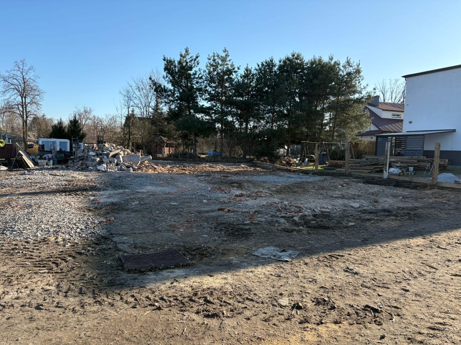 Efekt po rozbiórce.