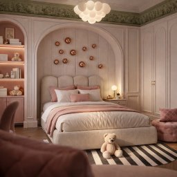 InteriorLab - Pokój dziecięcy dla małej księżniczki.