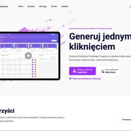 AdGenius - od prostej strony po zaawansowane serwisy i systemy. Robimy Internety od 2012r - System do obliczania tzw. kilometrówki dla floty aut firmowych
