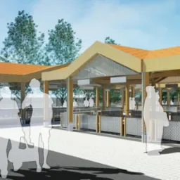 projekt Targowiska Miejskiego w Kożuchowie