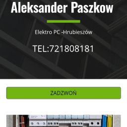 Usługi Elektryczne Aleksander Paszkow - Montaż oświetlenia Hrubiesz&oacute;w