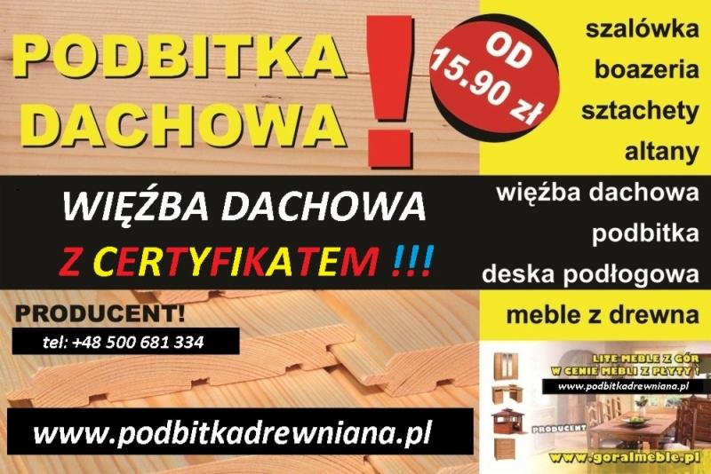 Więźba Dachowa Podbitka Dachowa