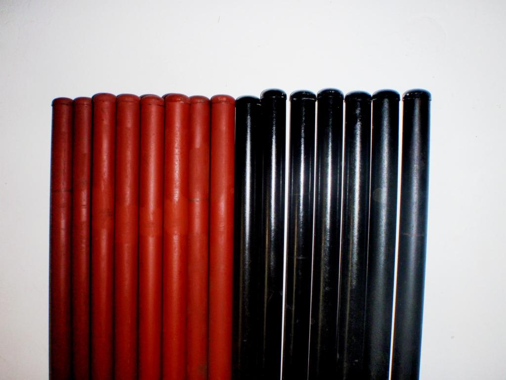 Słupki ogrodzeniowe FI 42, fI 48 malowane