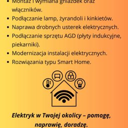 Drobne prace elektryczne Zdziebórz 1