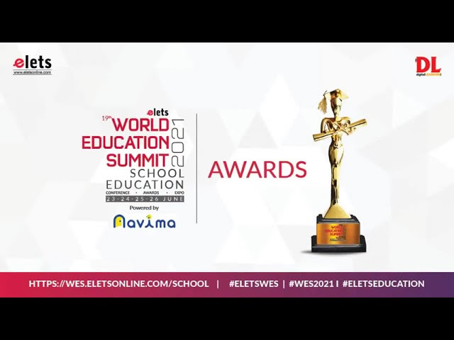 Złota statuetka absolwenta z dyplomem obok logo 19. World Education Summit School Education 2021, symbolizująca nagrody dla firmy z Opola.