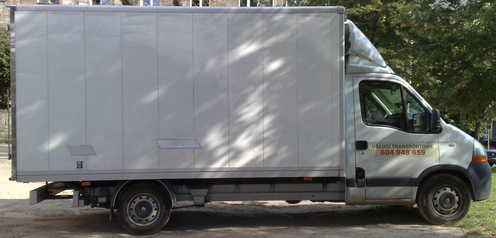 Usługi transportowe, przewóz kwiatów doniczkowych