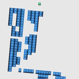 Szymel-bud - Schemat rozkładu paneli słonecznych z danymi produkcyjnymi w Czastarach, wyświetlany na interfejsie aplikacji, z podziałem na układy fizyczne i dzienną produkcję energii.