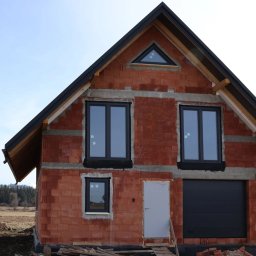 Okna grafitowe - realizacja