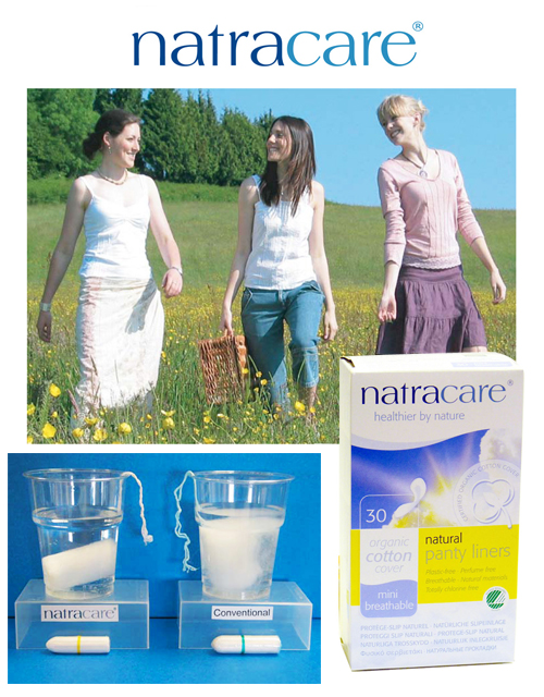 Środki higieny osobistej Natracare - ekologiczne