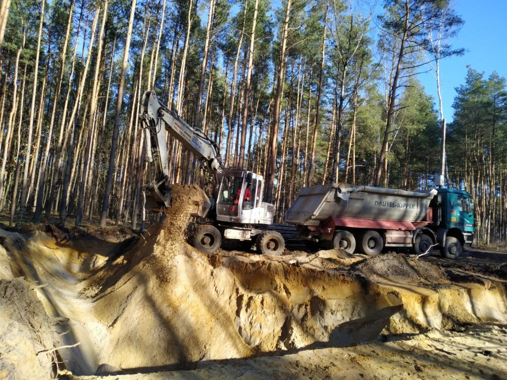 Wykop dwupoziomowy 1/3