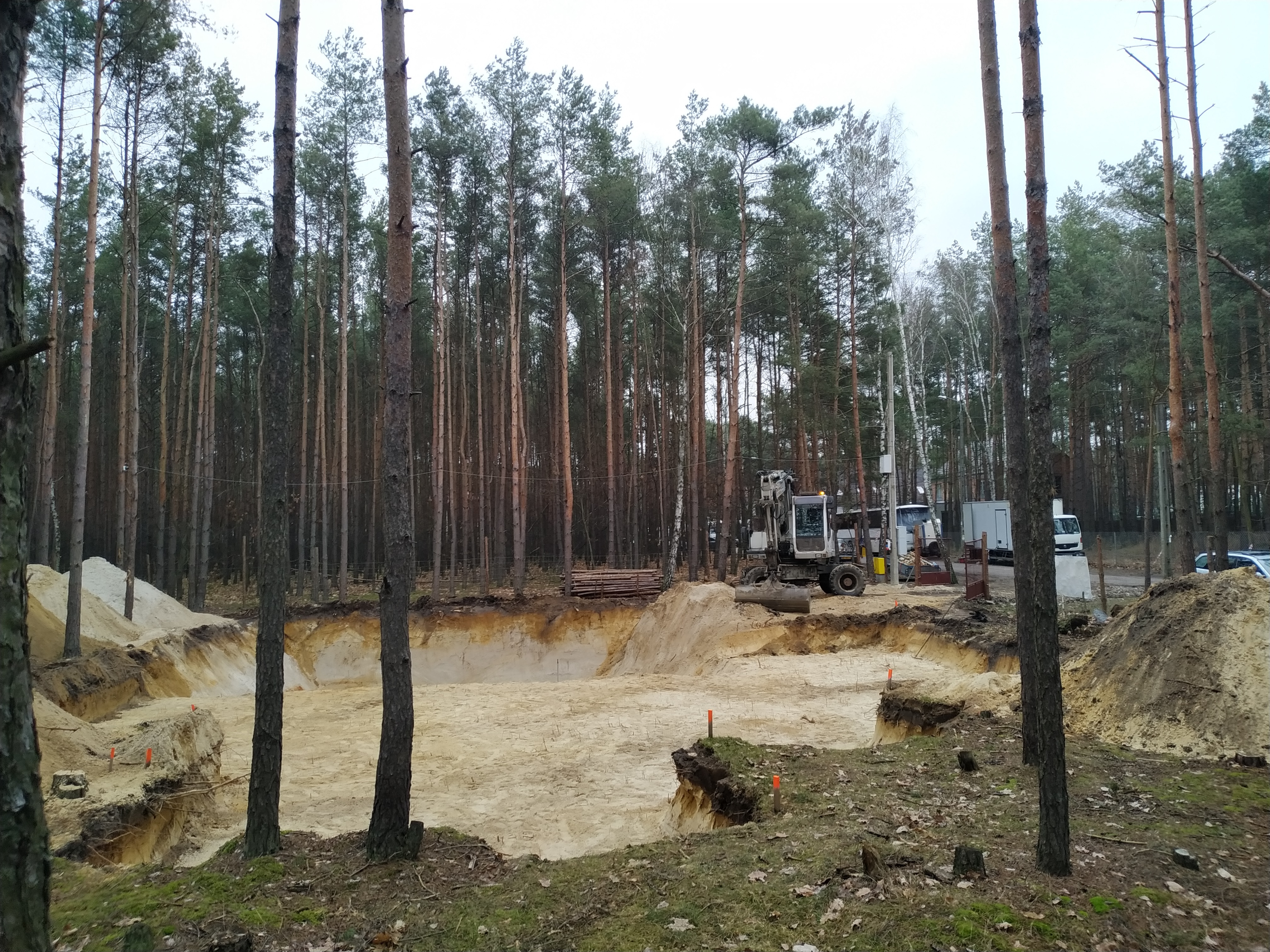 Wykop dwupoziomowy 2/3