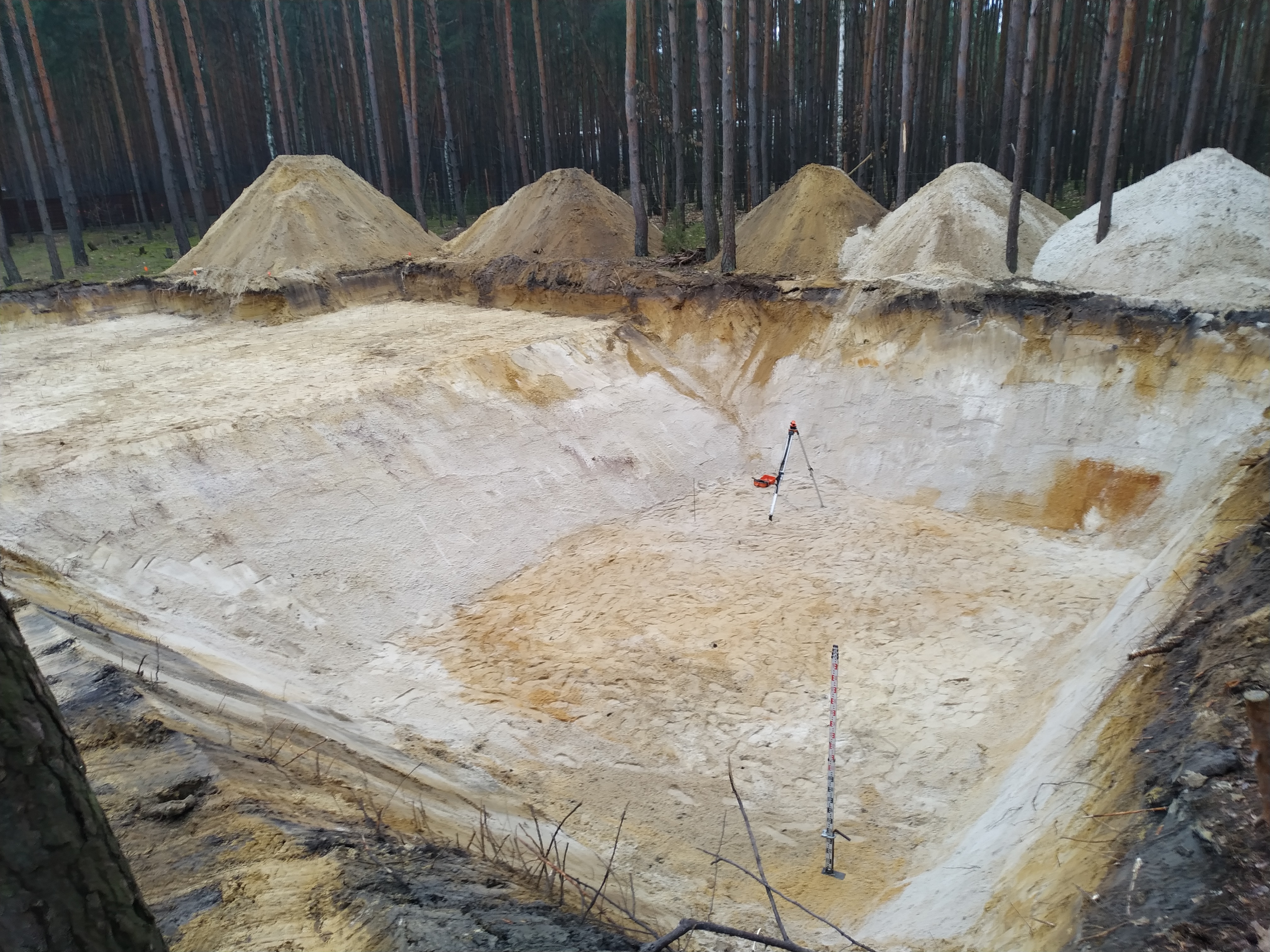 Wykop dwupoziomowy 3/3