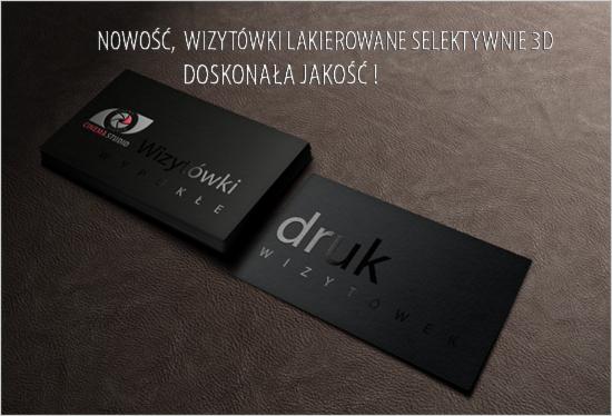 Druk profesjonalnych wizytówek