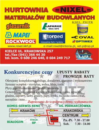 Materiały budowlane