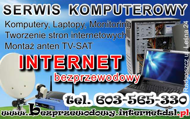 MOBILNY SERWIS KOMPUTEROWY TARNÓW, MIELEC i okolice