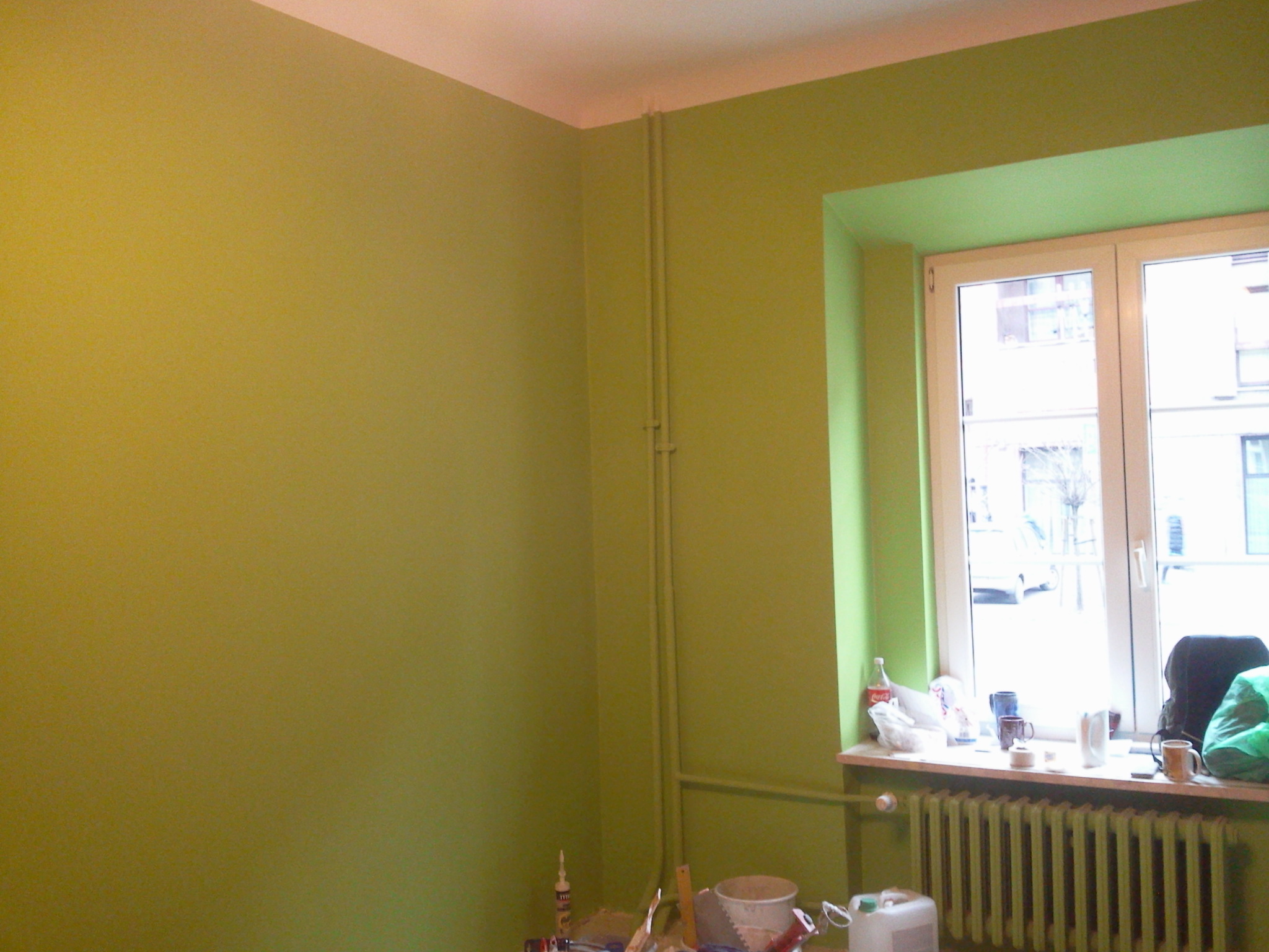 gładź gipsowa,malowanie