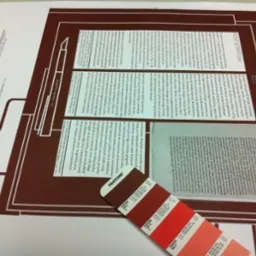 Kontrola barwy farby PANTONE ze wzornikiem