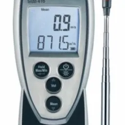 Wentylacja - pomiary - anemometr