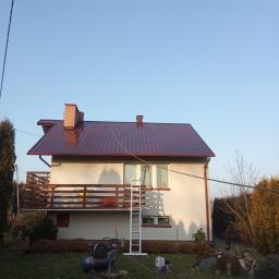 Dach malowany w styczniu 2020