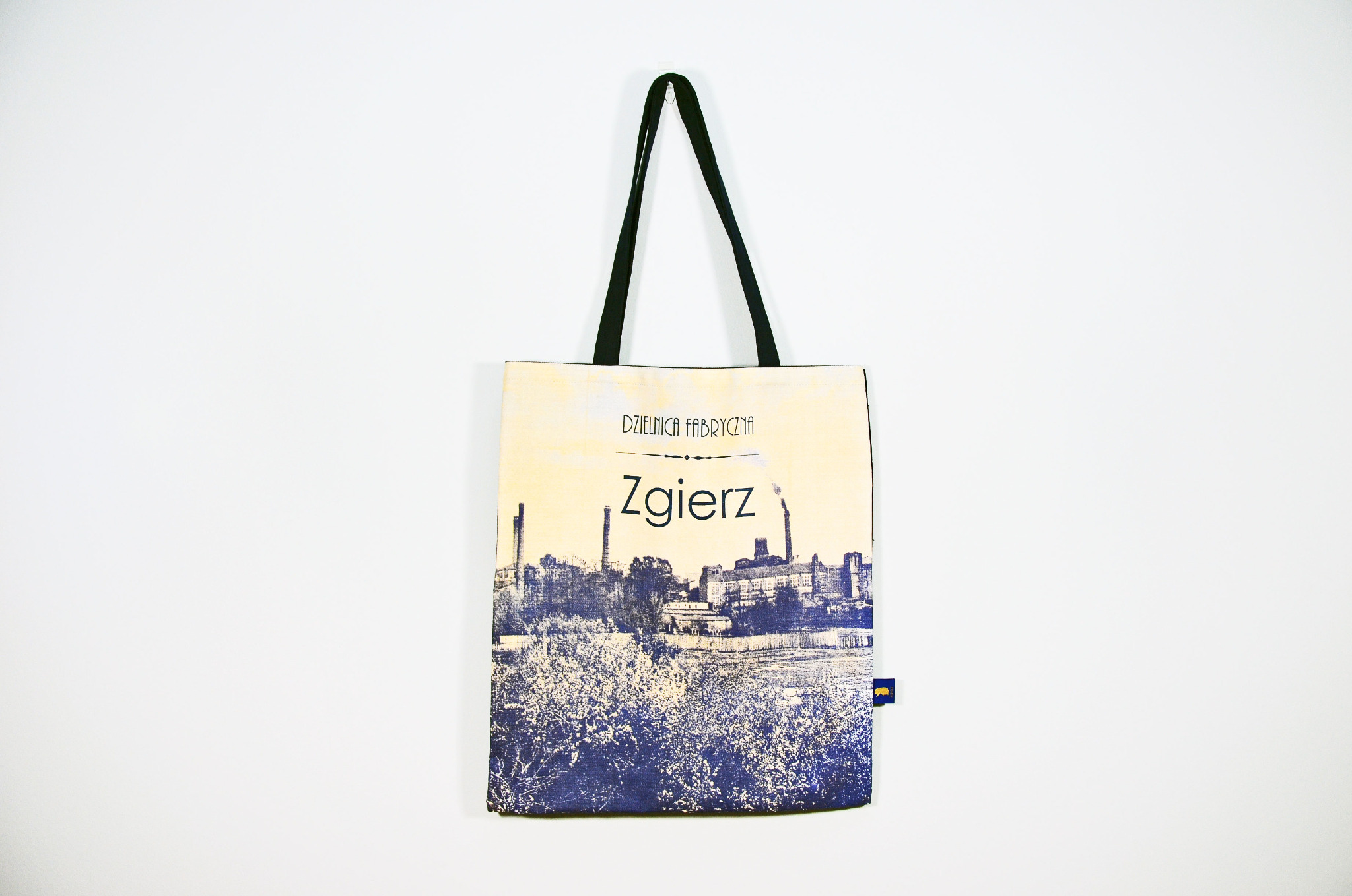 Torba bawełniana z nadrukiem na całej powierzchni torby