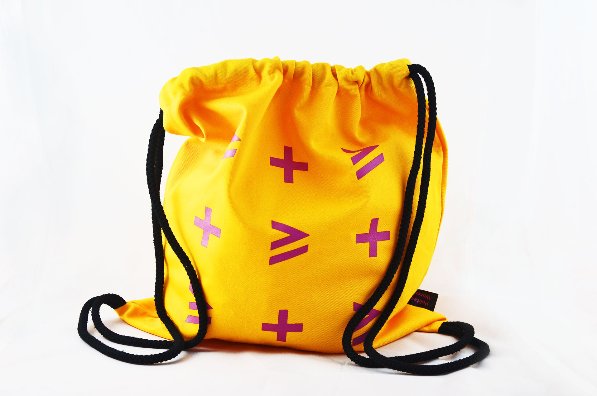 Worko - plecak ze sznurkiem bawełnianym