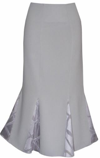 Kliny z godetami, midi