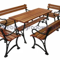 Zestawy mebli ogrodowych, biesiadnych i barowych