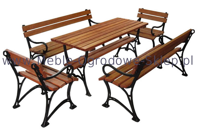 Zestawy mebli ogrodowych, biesiadnych i barowych