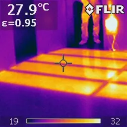 Ogrzewanie podlogowe 24 Volt o grubosci 0,5mm