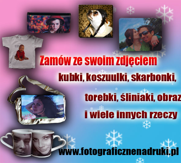 Nadruki na koszulkach, kubkach oraz innych gadżetach