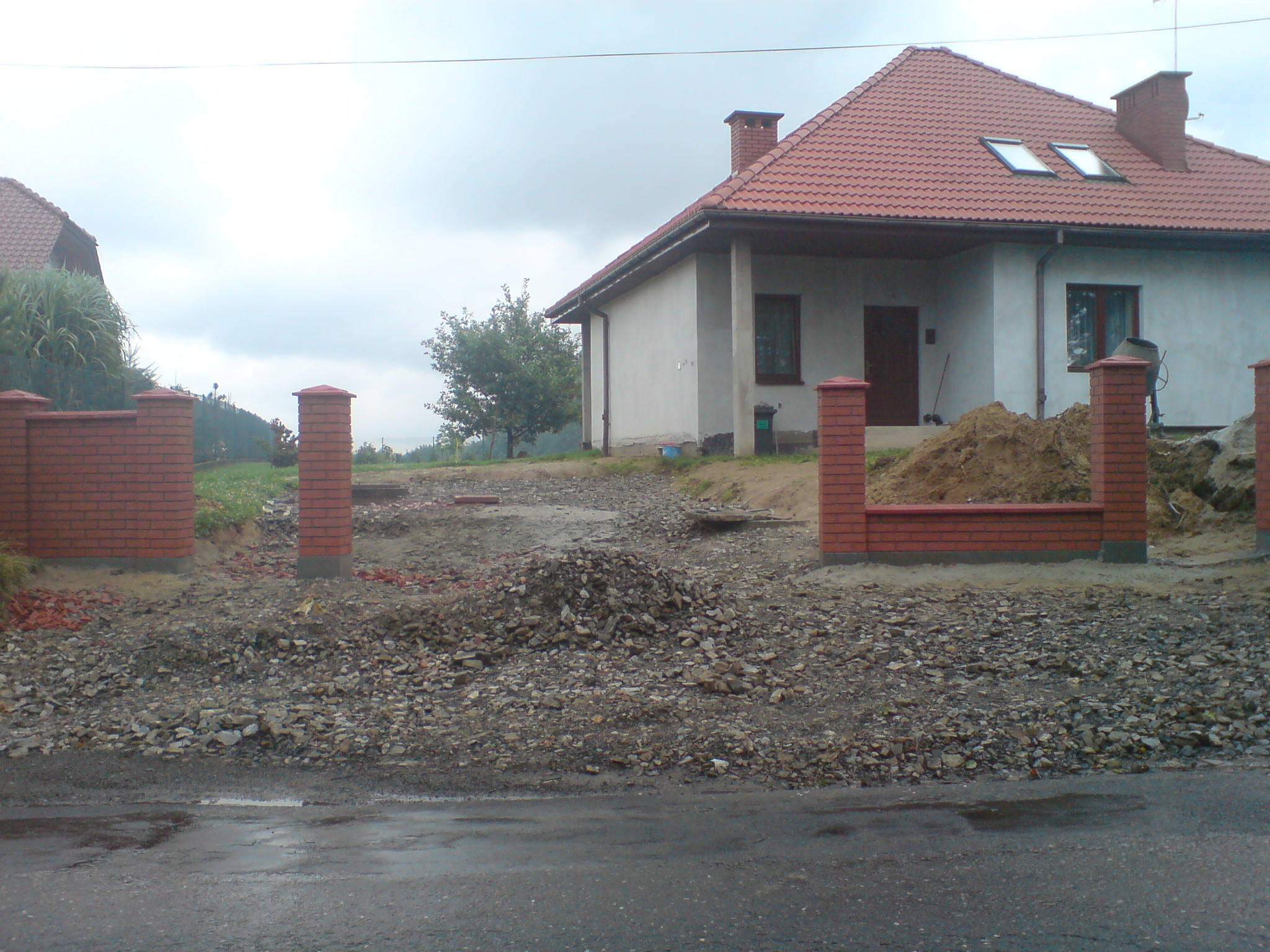 Klinkier kamień siatka wszelkiego typu ogrodzenia