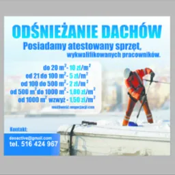 Odśniezanie Dachów